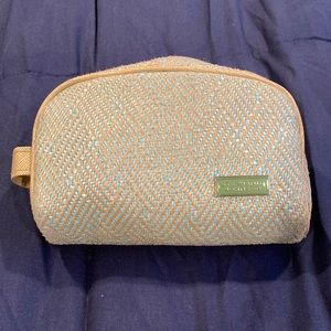 Small Stephanie Johnson tweed makeup bag